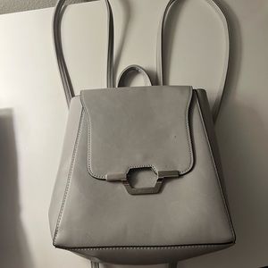 gray backpack